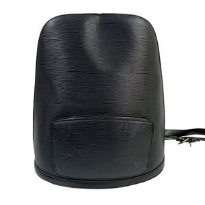 Authentic LOUIS VUITTON Epi Gobelin Backpack VI0966 Black